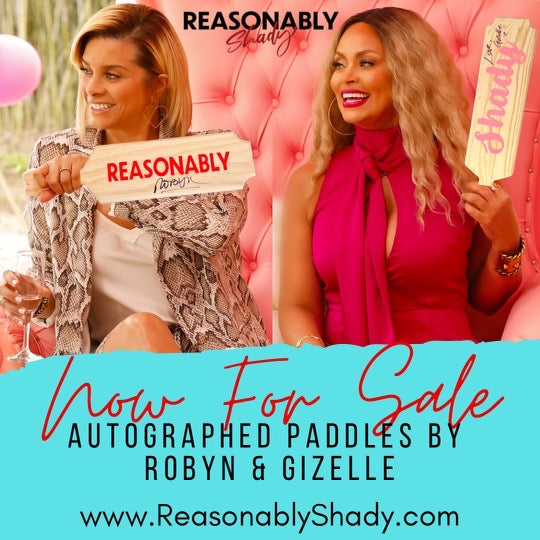 AUTOGRAPHED Reasonably Shady Paddle