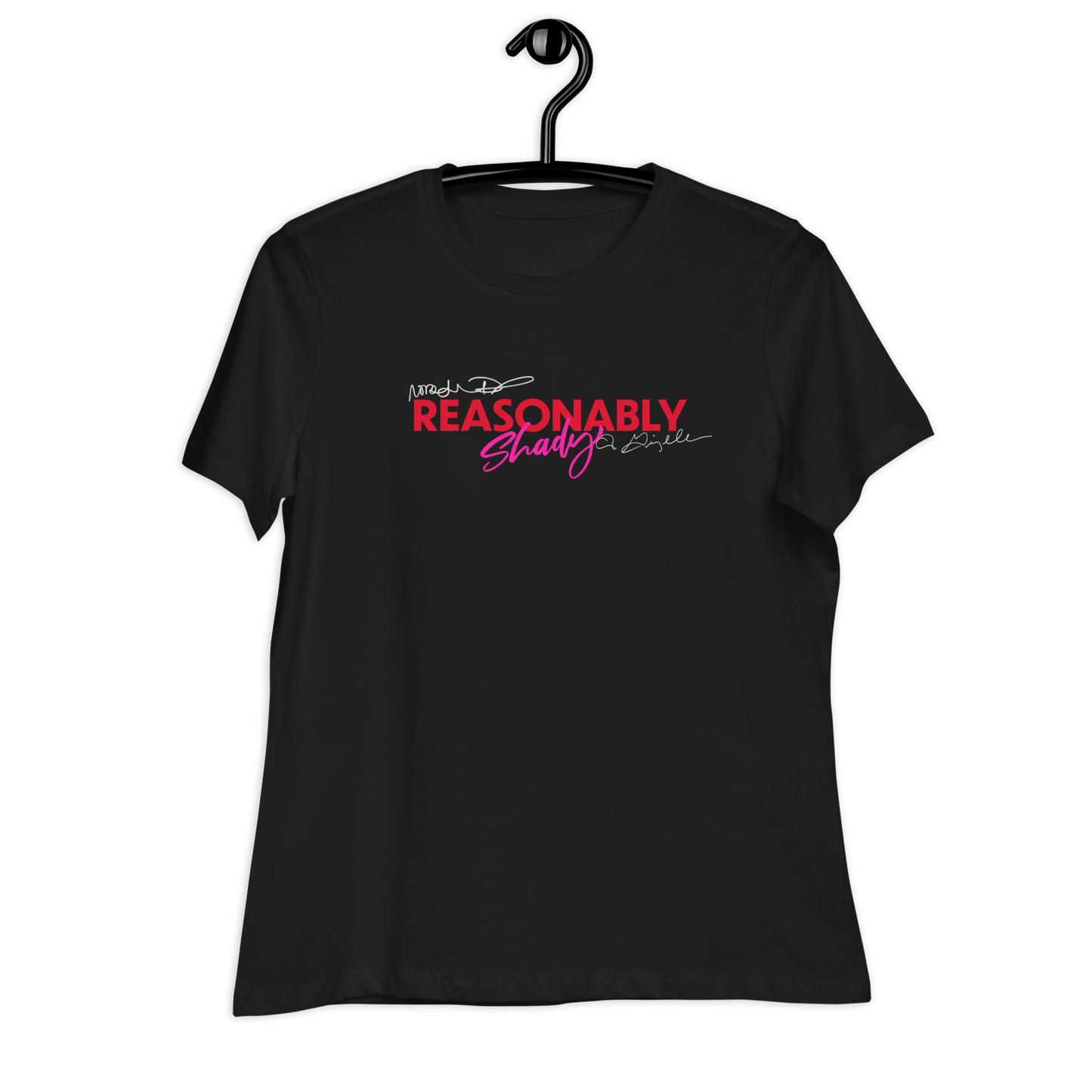 SIGNED Reasonably Shady T-Shirt - BLACK